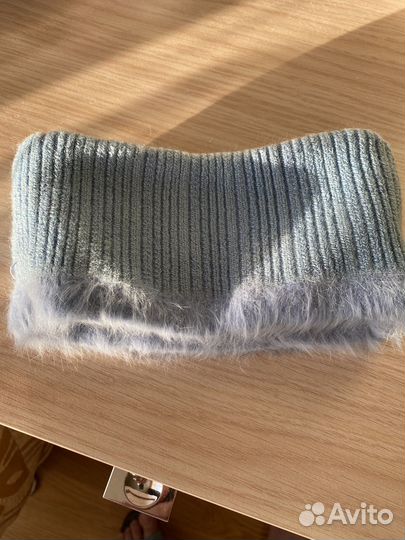 Повязка на голову вязаная