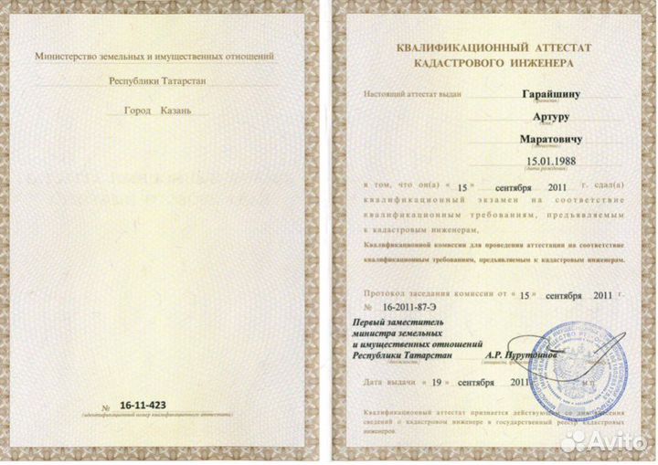 Геодезист, Вынос границ участка