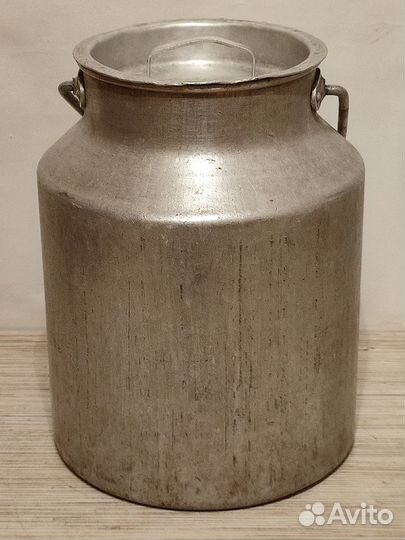 Бидон СССР. Алюминий. Объём - 8 литров