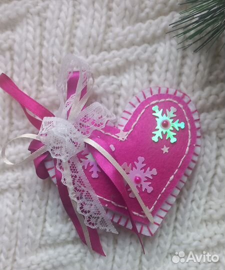 Игрушки на елку ручная работа