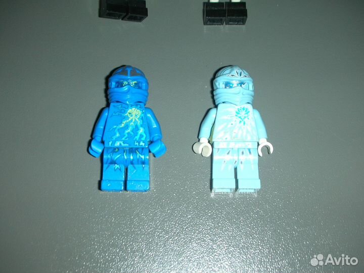Lego Ninjago Лего Ниндзяго, минифигурки NRG и Samu
