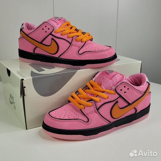 Кроссовки Nike Dunk Low SB, натуральная кожа