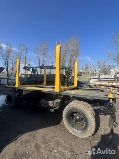 Прицеп лесовоз (сортиментовоз) ГКБ 8350, 1989