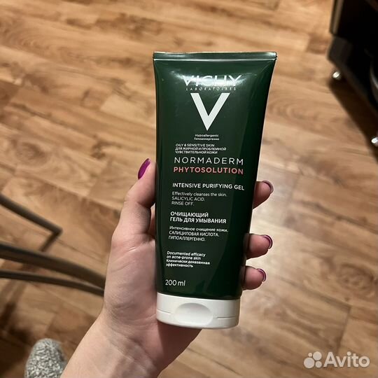 Vichy normaderm phytosolution гель для умывания