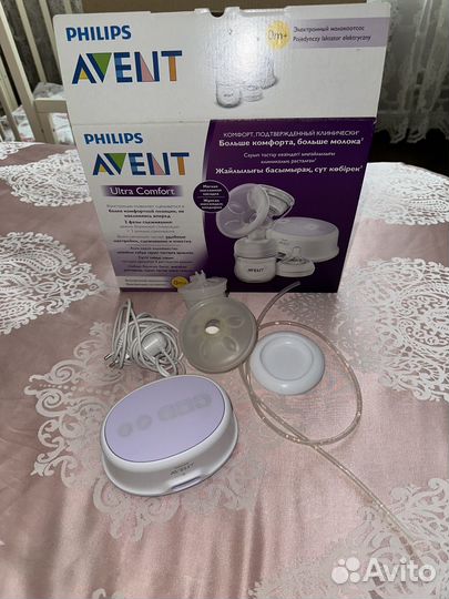 Молокоотсос avent электрический