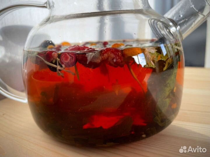 Иван чай 1кг «Ягодный», обилие ягод