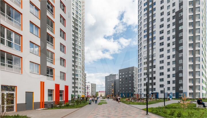 2-к. квартира, 54 м², 24/25 эт.