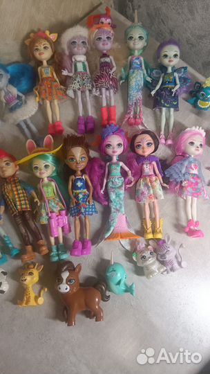 Кукла enchantimals новая,б/у, наборы
