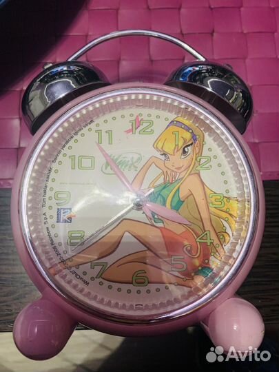 Часы winx с будильником