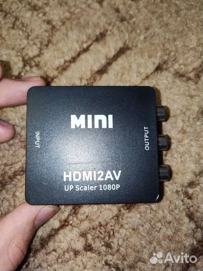 Переходник hdmi на тюльпаны