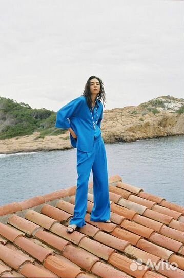 Новый льняной костюм Zara