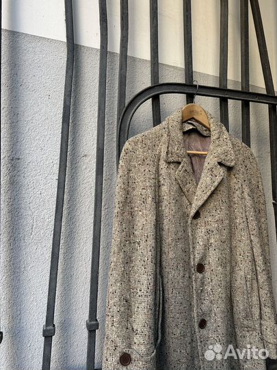 Пальто твидовое clipper craft made in usa винтаж