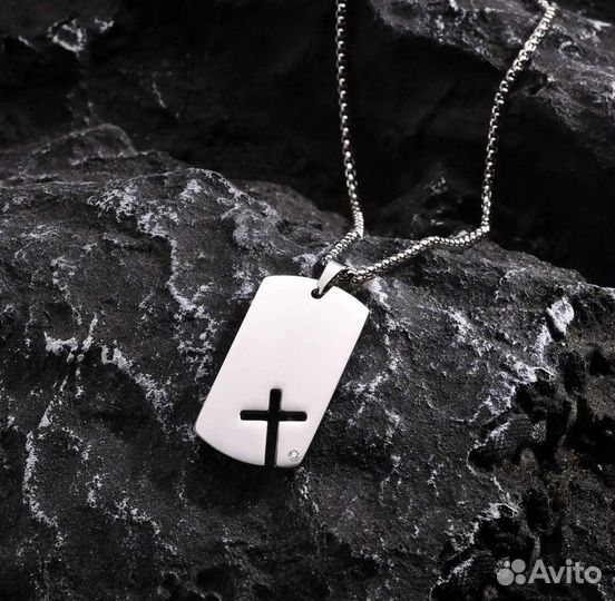 Цепочка с подвеской крест