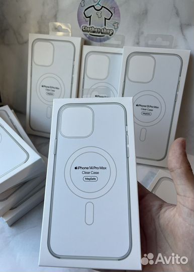 Чехол clear case magsafe