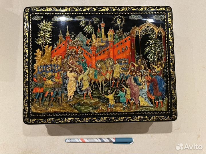 Шкатулки Палех ручная роспись