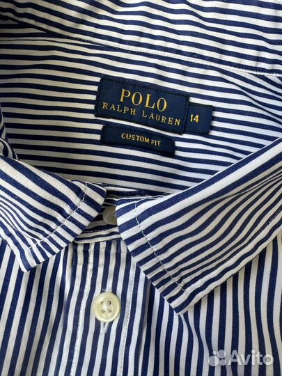 Ralph lauren рубашка в полоску