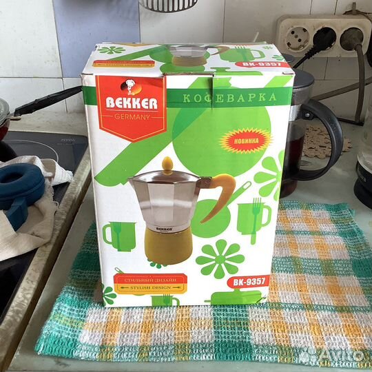 Кофеварка гейзерная bekker