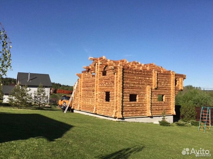 Сруб дома/бани/ Тверь