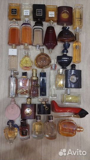 Парфюмерия из личной коллекции отливанты
