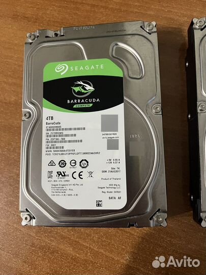 Seagate barracuda 4tb 7200