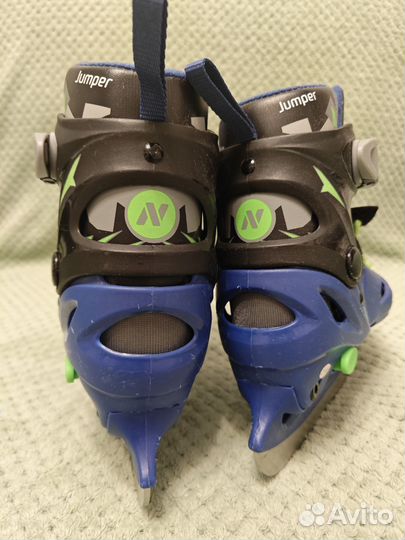 Коньки детские раздвижные 27-30