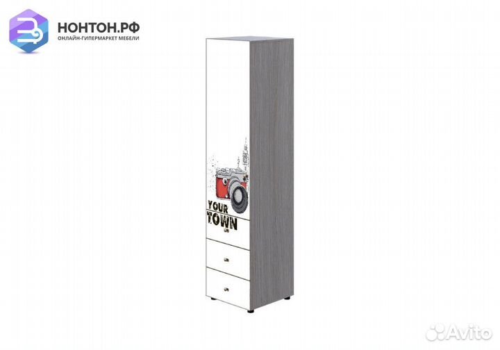 Пенал комбинированный Мийа-3А ясень шимо светлый