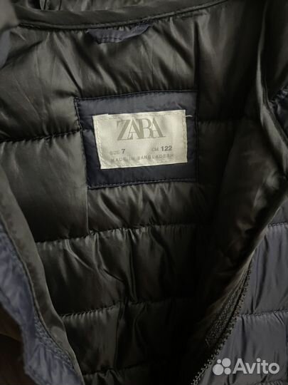 Пуховик тонкий Zara 122