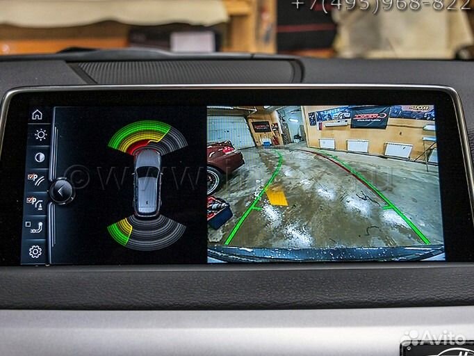 BMW X6 F16 комплект камера заднего вида оригинал