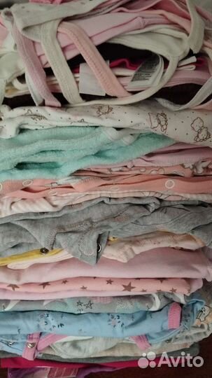 Вещи пакетом на девочку от 0