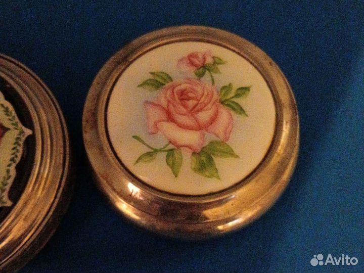 Шкатулка,пудреницы СССР