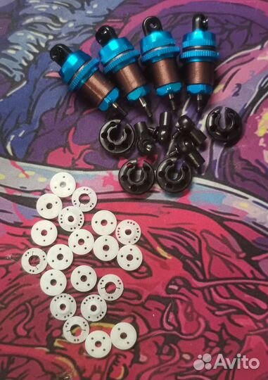 Аммортизаторы qutus для rc модели