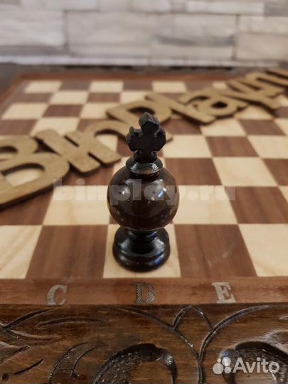 Шахматы резные ларец Верона 4040