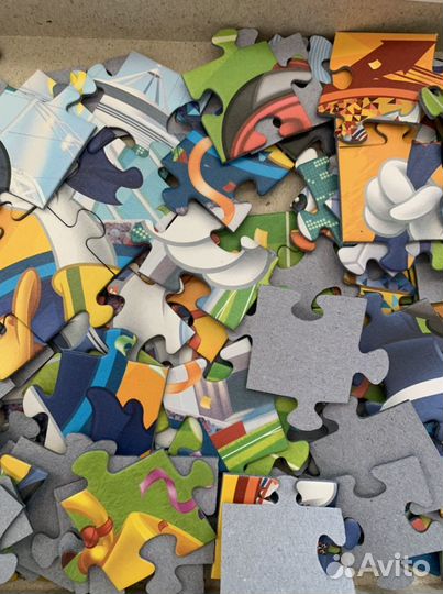 Пазлы 100 (3 набора)