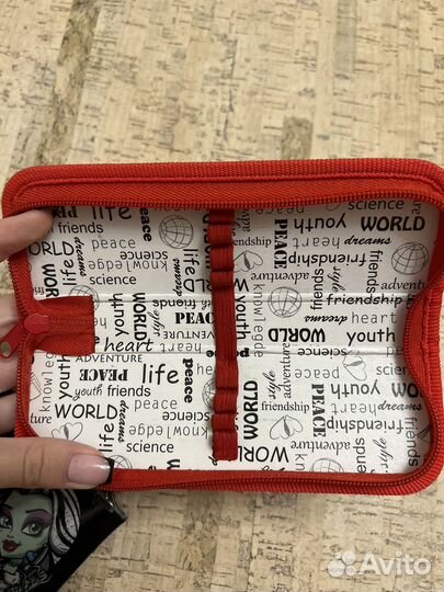 Пенал школьный для девочки