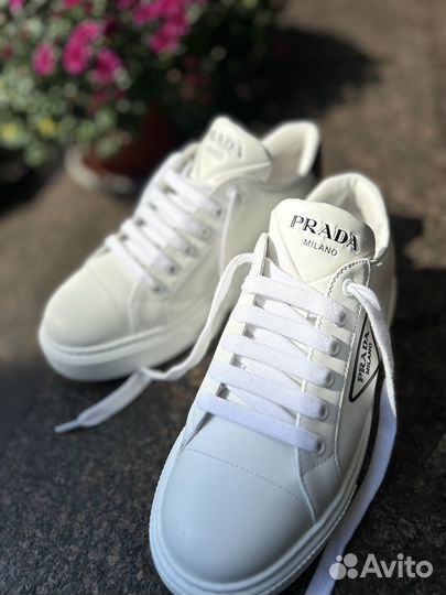 Кеды женские Prada, оригинал