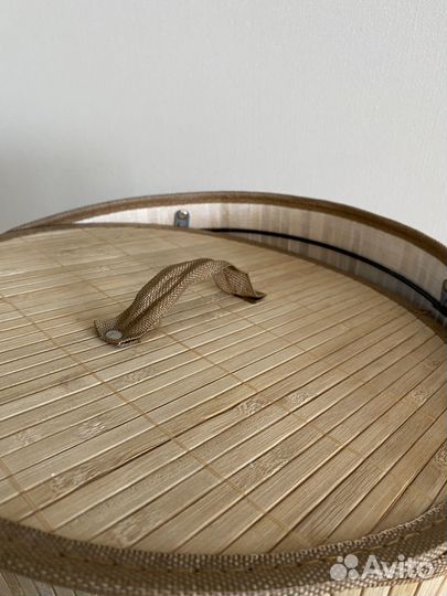 Корзина для белья из бамбука