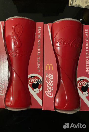 Сувенирные бокалы coca cola FIFA Qatar 2022