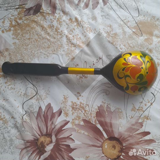 Деревянная ложка хохлома