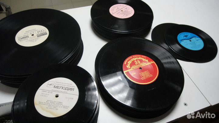 Виниловые диски и кассеты для дизайна и рукоделия