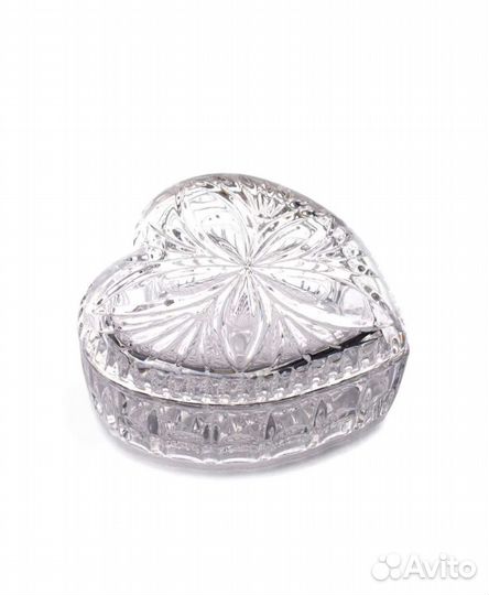 Шкатулка хрустальная