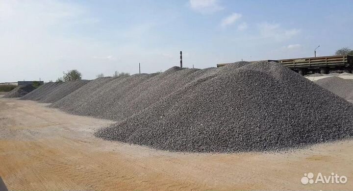 Песок щебень доставка