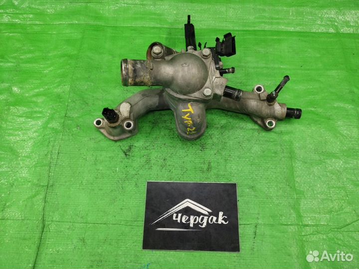 Корпус термостата 2.7 G6BA Hyundai / Kia