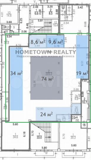 Торговая площадь, 177м² (можно разделить на меньше
