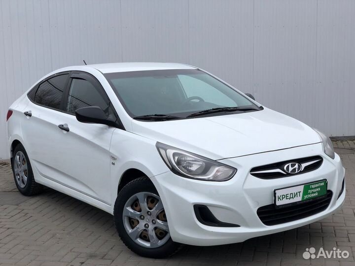 Hyundai Solaris 1.6 МТ, 2013, 155 000 км