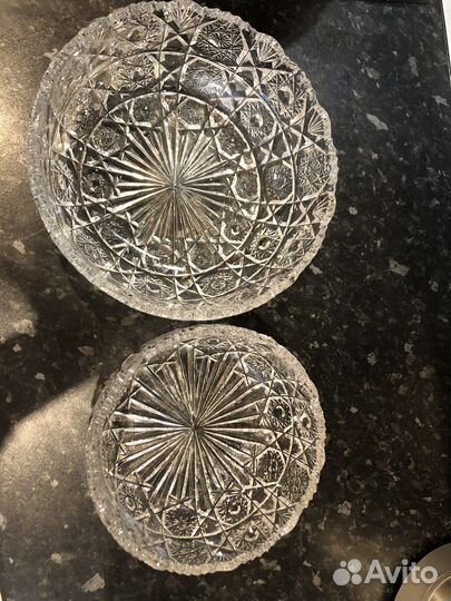Хрустальные салатницы