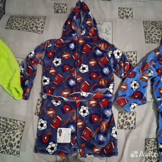 Детский махровый халат