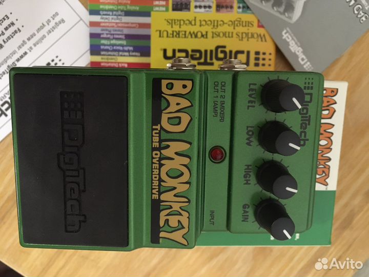 Гитарная педаль DigiTech Bad Monkey Tube Overdrive