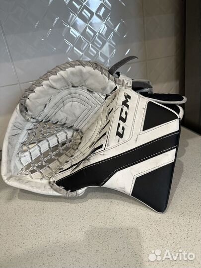 Вратарская ловушка и блин ccm axics 1,5 jr