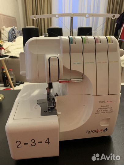 Оверлок AstraLux 822D