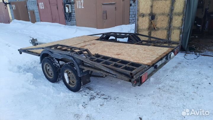 Прицеп легковой двухосный трейлер